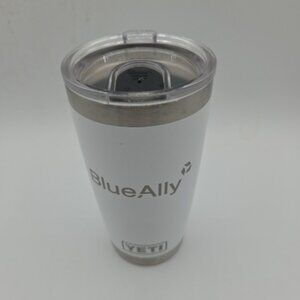 YETI Rambler 20 oz Tumbler – White BlueAlly Logo